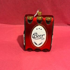 Handmade pinnacle peak glass blown ornament